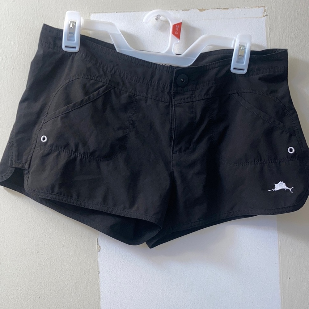 Pelagic Black Women's Swim Skort Shorts